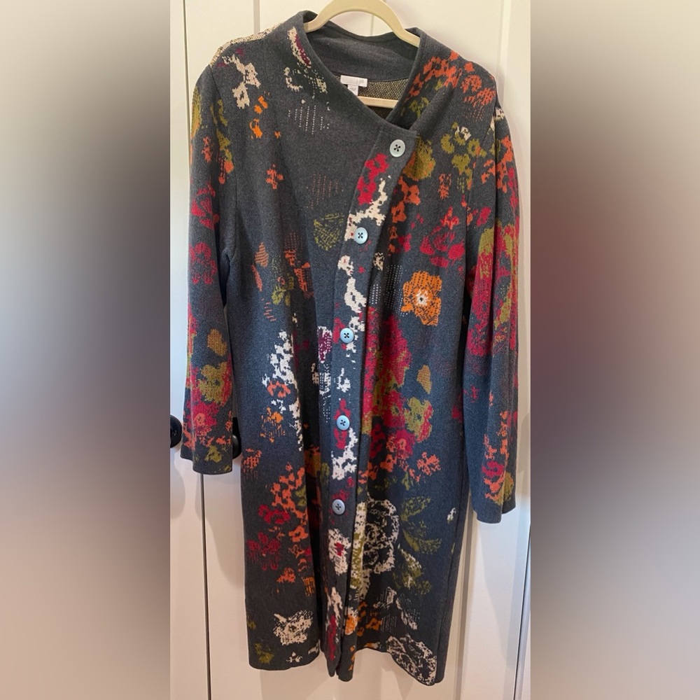 J Jill long sweater cardigan